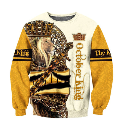 Yellow October King  3D All Over Printed Unisex Shirts