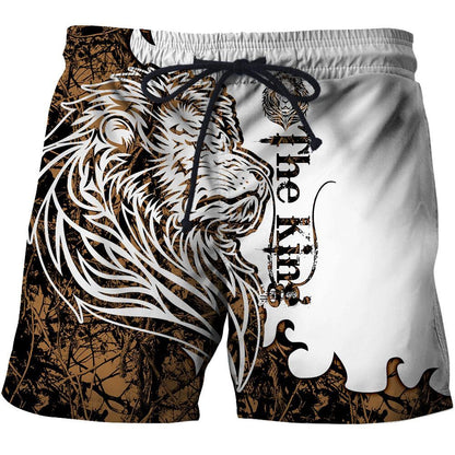 Hunting Lion  3D All Over Printed Unisex Shirts