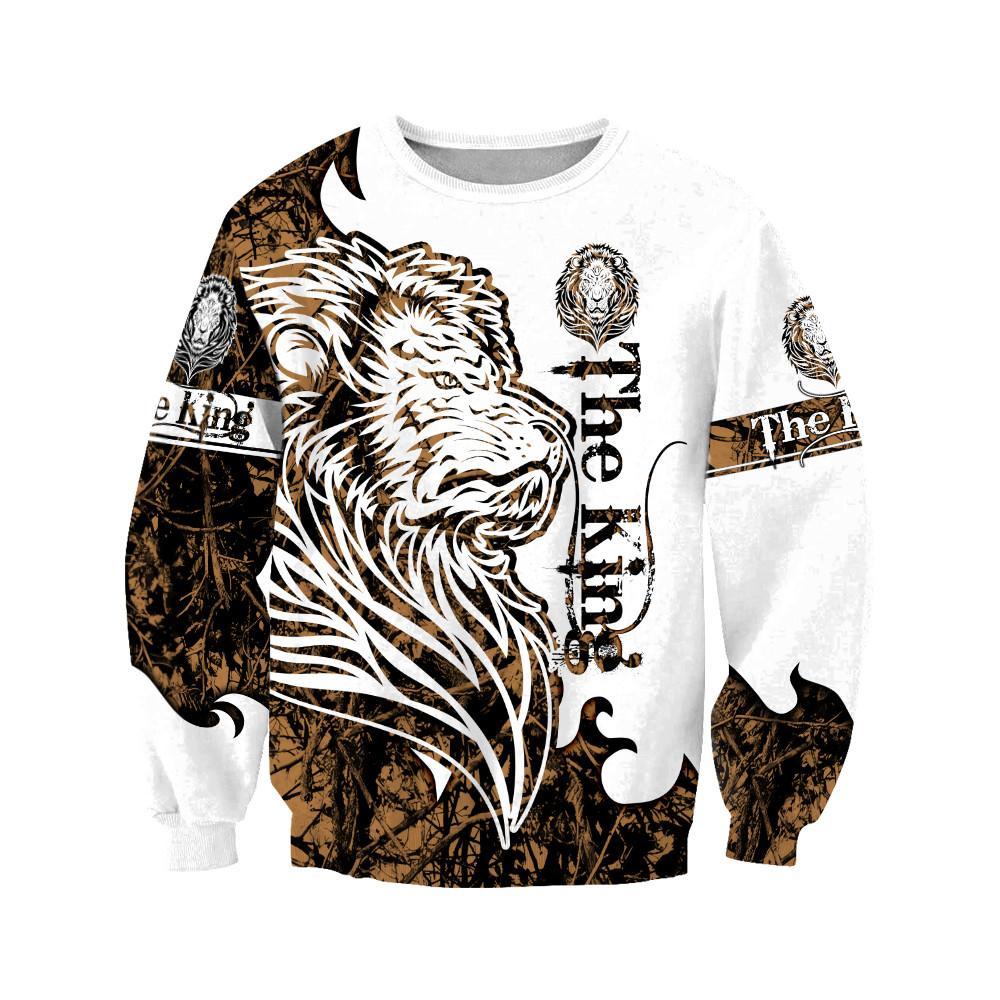 Hunting Lion  3D All Over Printed Unisex Shirts