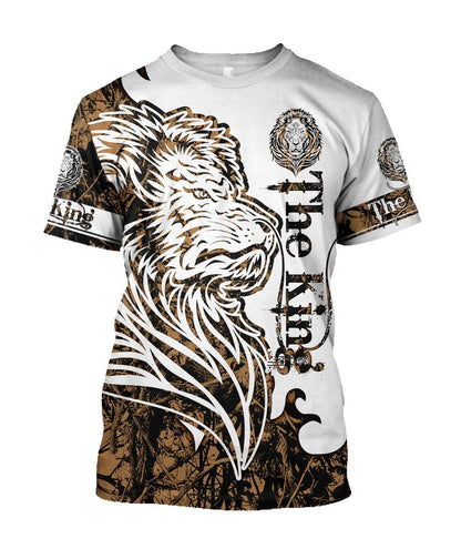 Hunting Lion  3D All Over Printed Unisex Shirts