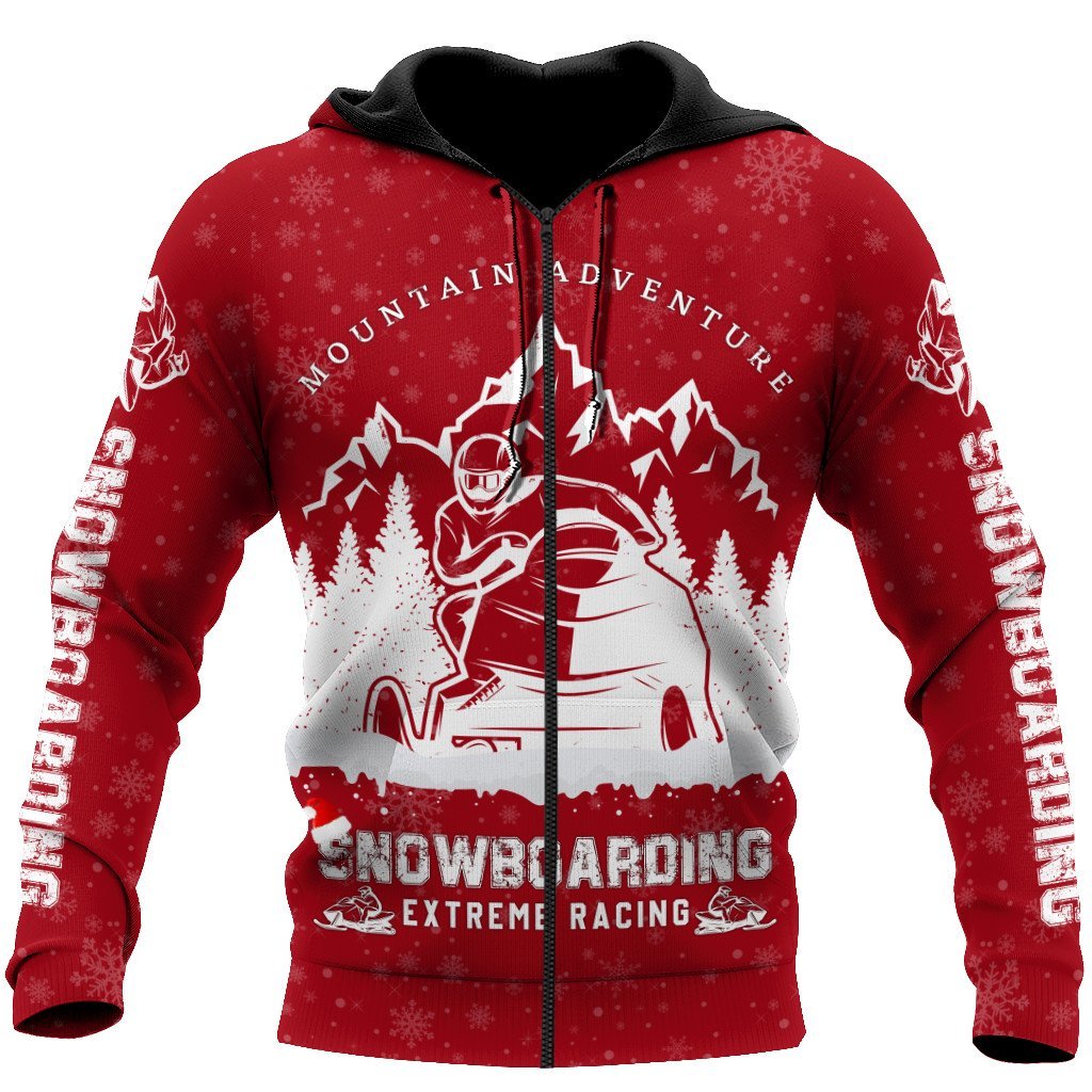 Snowmobile 3D All Over Printed shirt & short for men and women PL