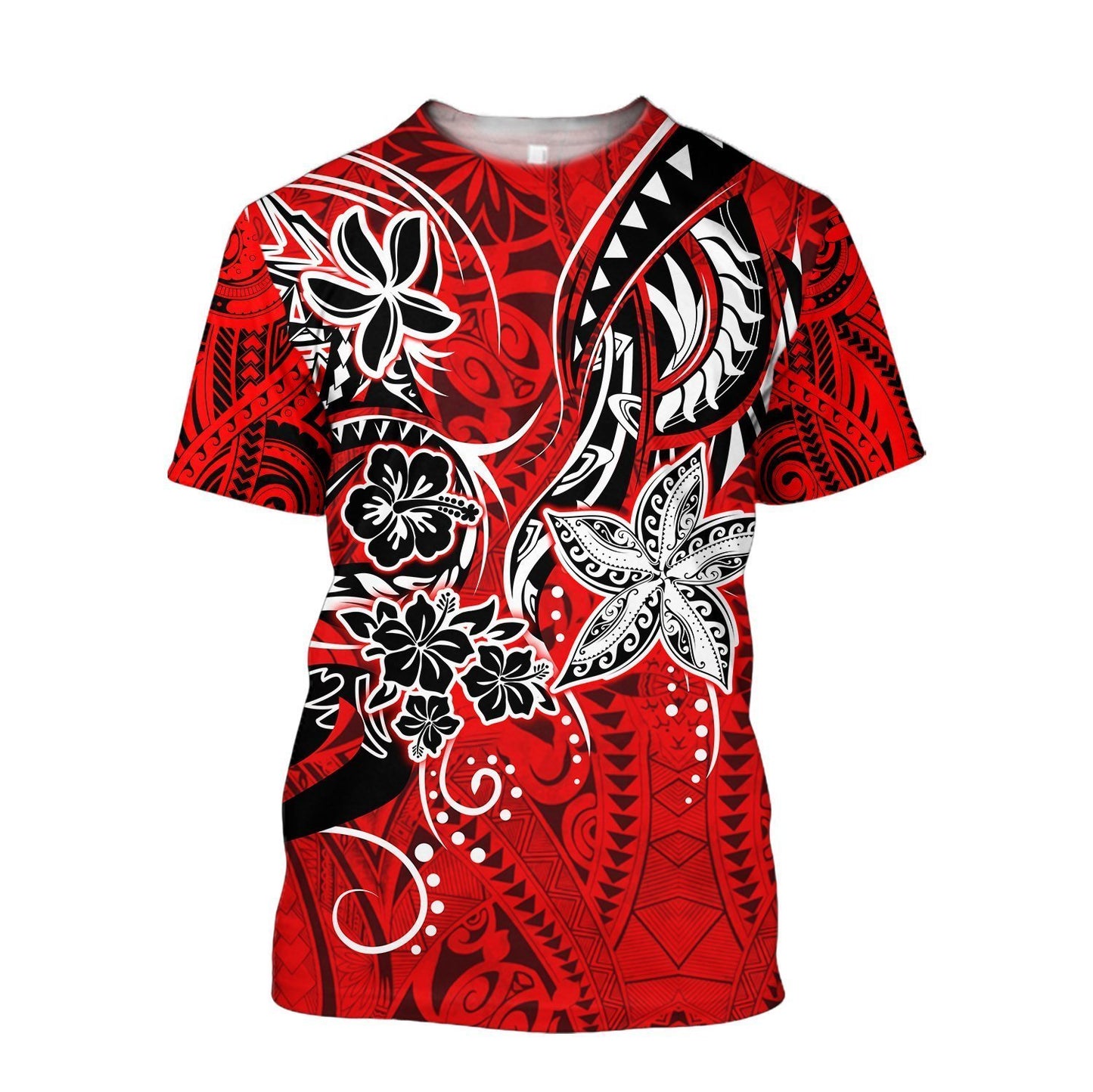 Amazing Polynesian Tribal Pattern Unisex Hoodie ML
