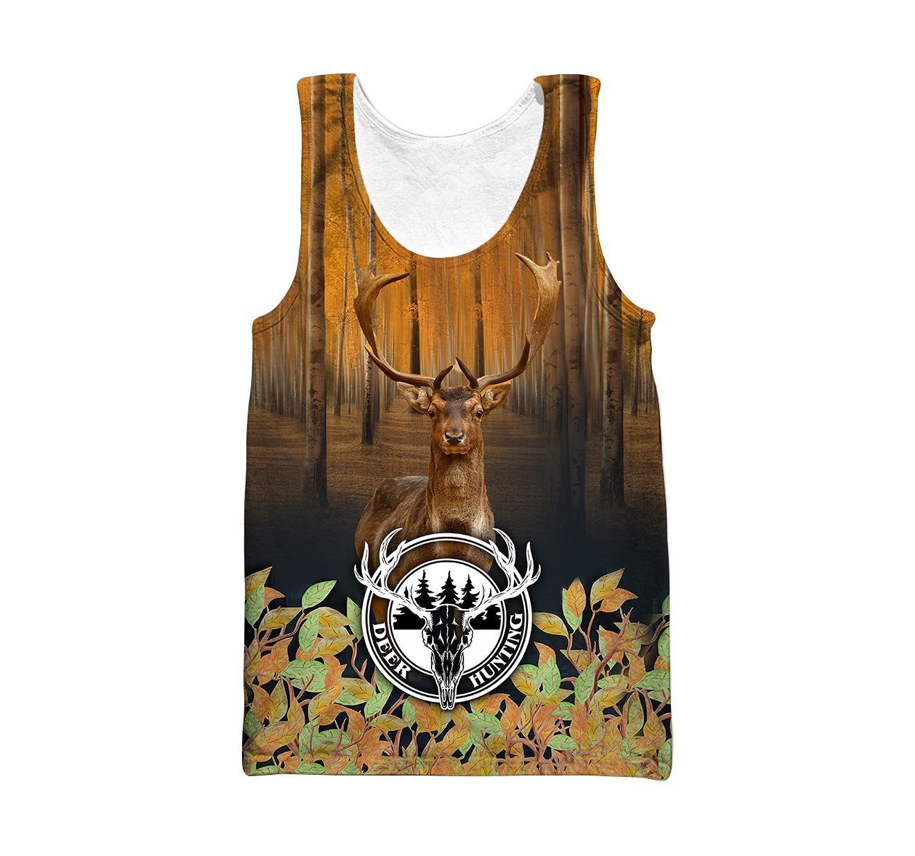 Deer Hunting 3D Over Printed Unisex Deluxe Hoodie ML