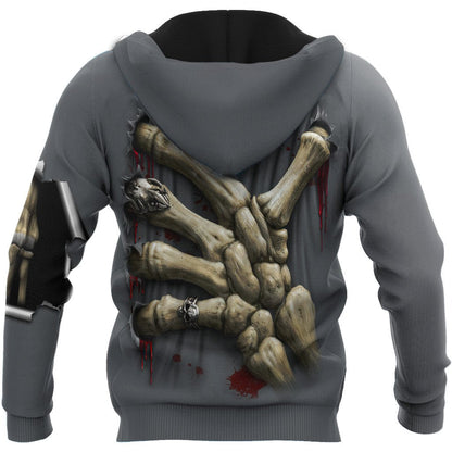 Premium Skull 3D All Over Printed Unisex Shirts