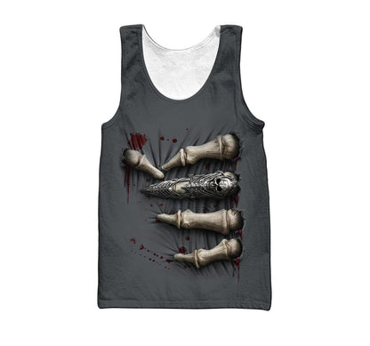 Premium Skull 3D All Over Printed Unisex Shirts