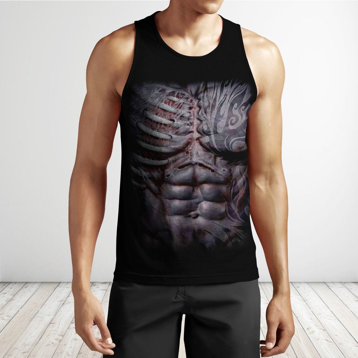 Ripped tattoos 3D All Over Printed Shirts and short for Men and Women PL