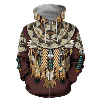 Native American 3D All Over Printed Unisex Shirt