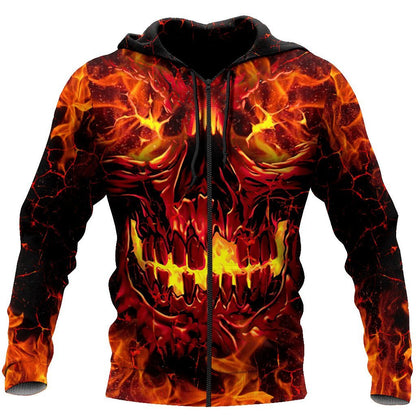 Premium Skull 3D All Over Printed Unisex Shirts