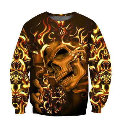 Premium Skull 3D All Over Printed Unisex Shirts