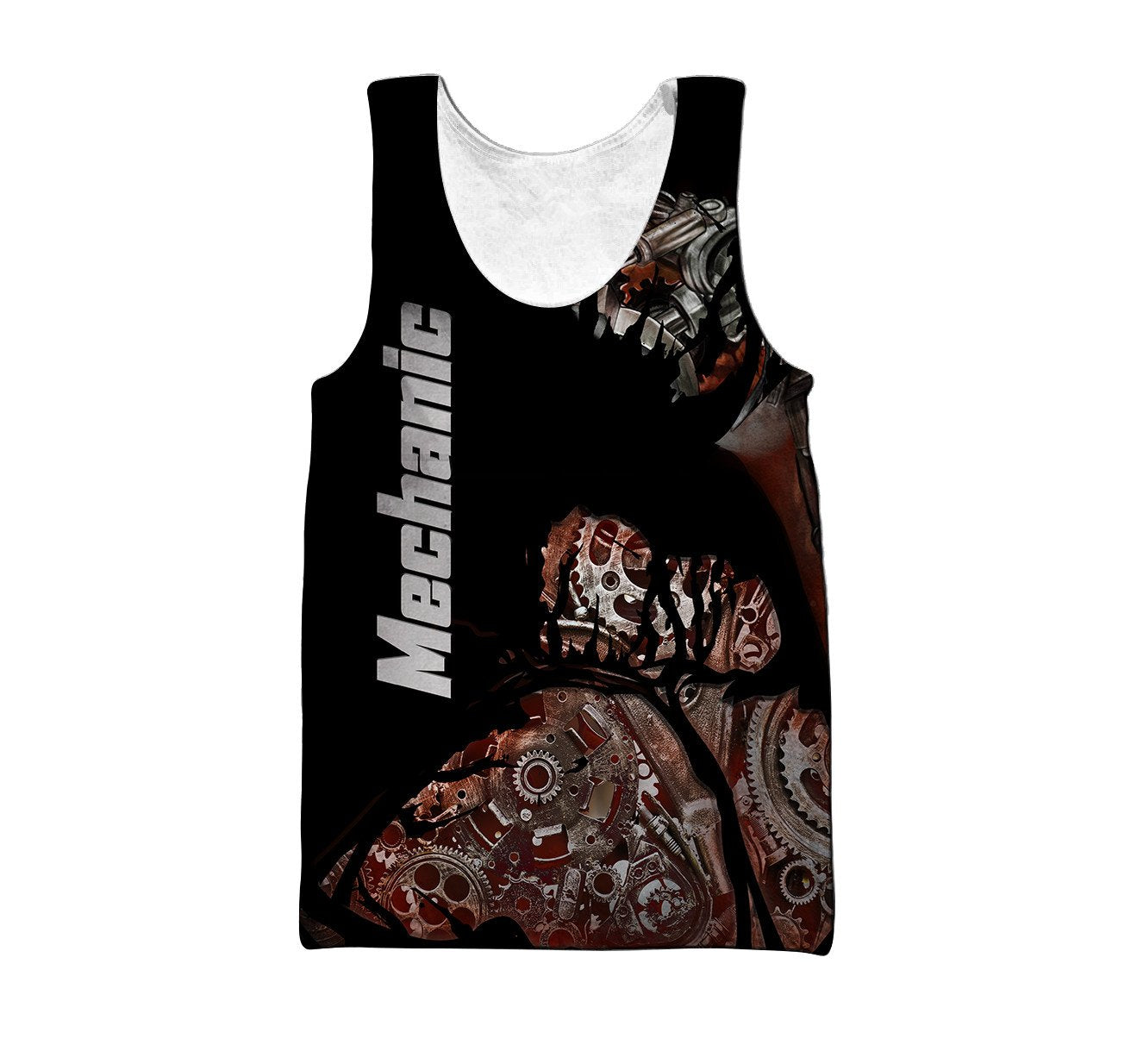 Mechanic All Over Printed Hoodie For Men and Women TN