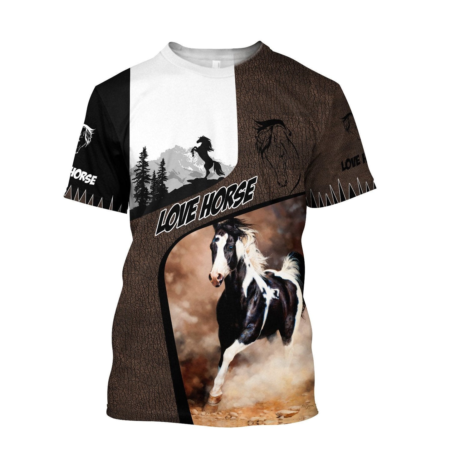 Love Horse 3D All Over Printed Unisex Shirts HVT11112002