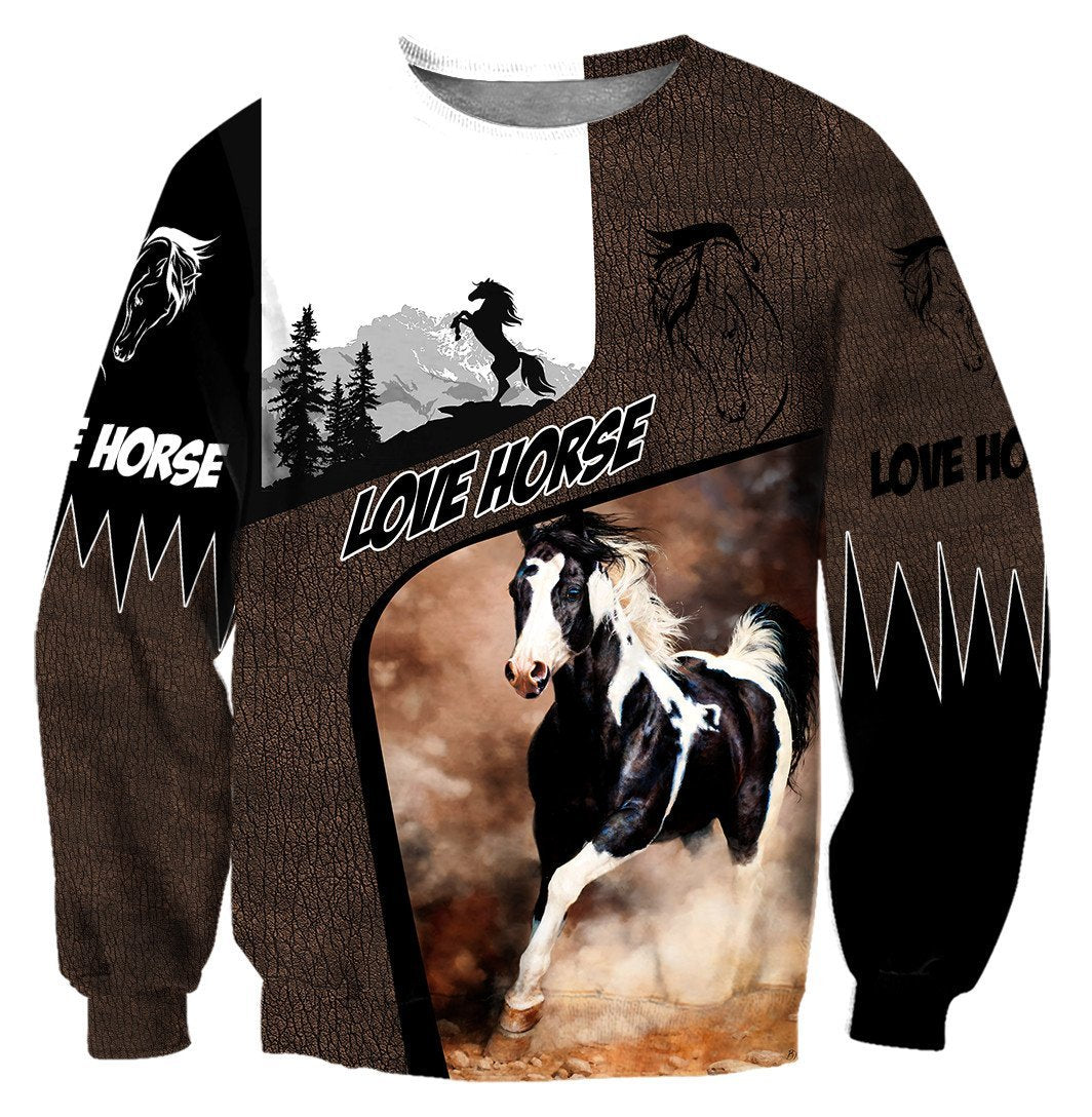 Love Horse 3D All Over Printed Unisex Shirts HVT11112002