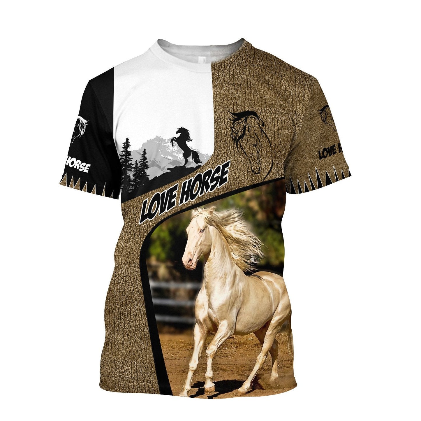Love Horse 3D All Over Printed Unisex Shirts HVT11112003