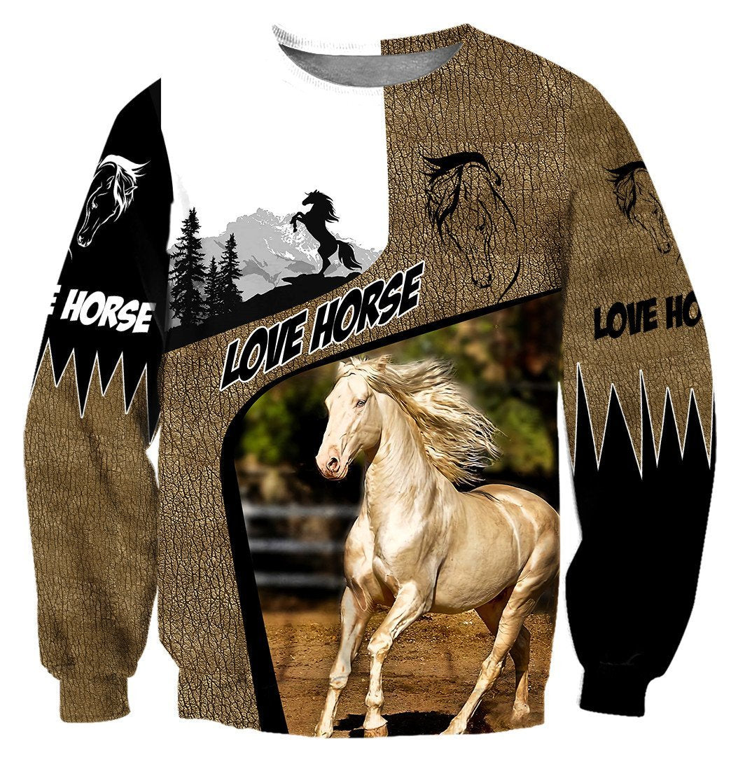 Love Horse 3D All Over Printed Unisex Shirts HVT11112003