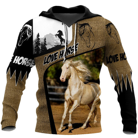 Love Horse 3D All Over Printed Unisex Shirts HVT11112003