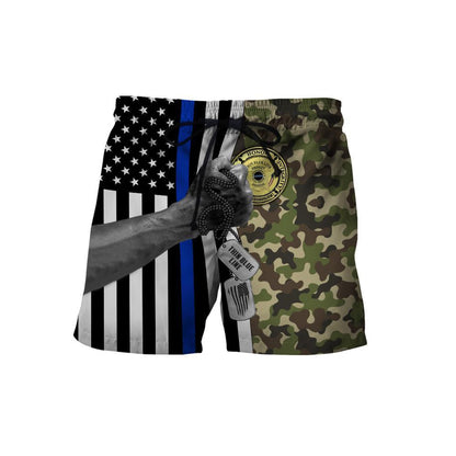 NYPD 3D All Over Printed shirt & short for men and women PL