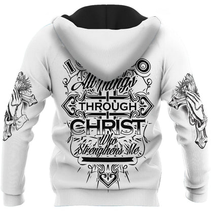 Jesus and Pigeon 3D All Over Printed Shirts For Men and Women