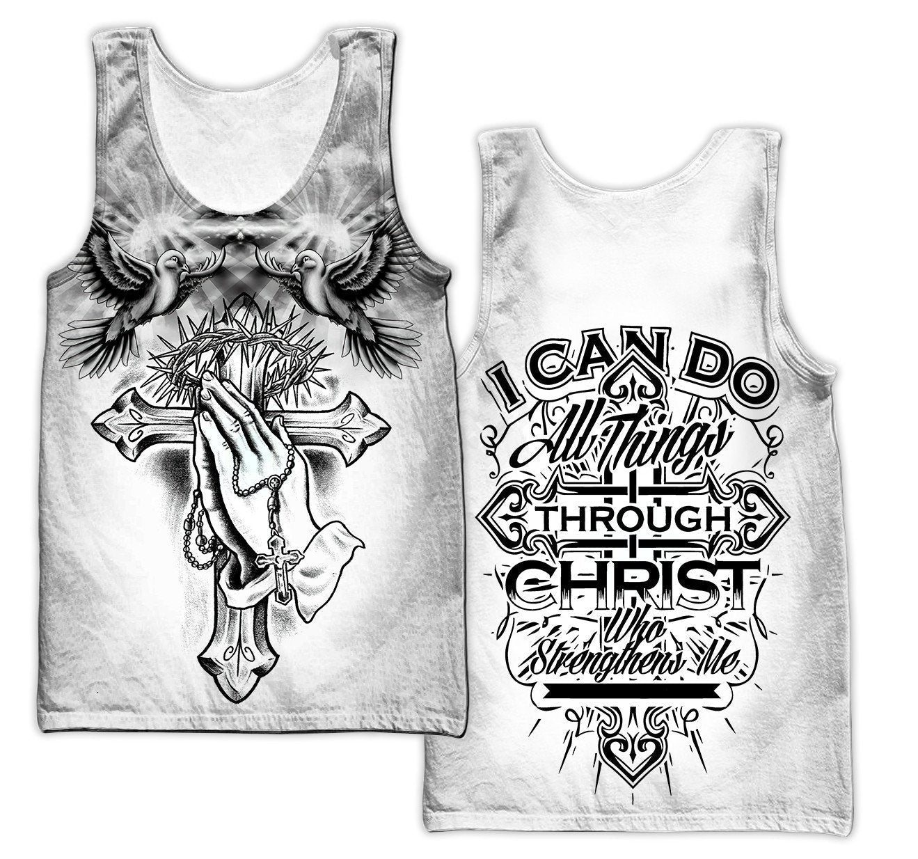 Jesus and Pigeon 3D All Over Printed Shirts For Men and Women