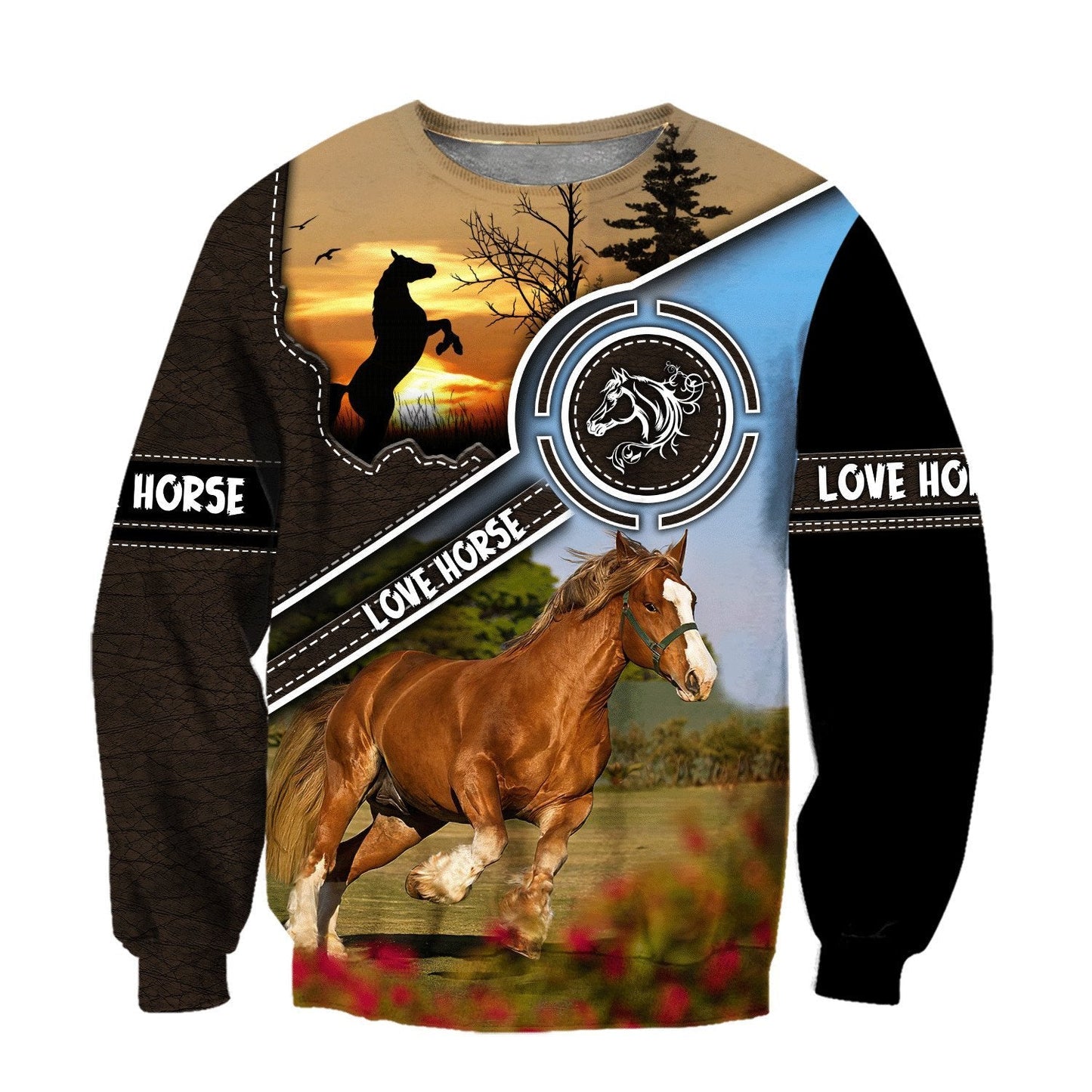 Horse 3D All Over Printed Shirts For Men and Women