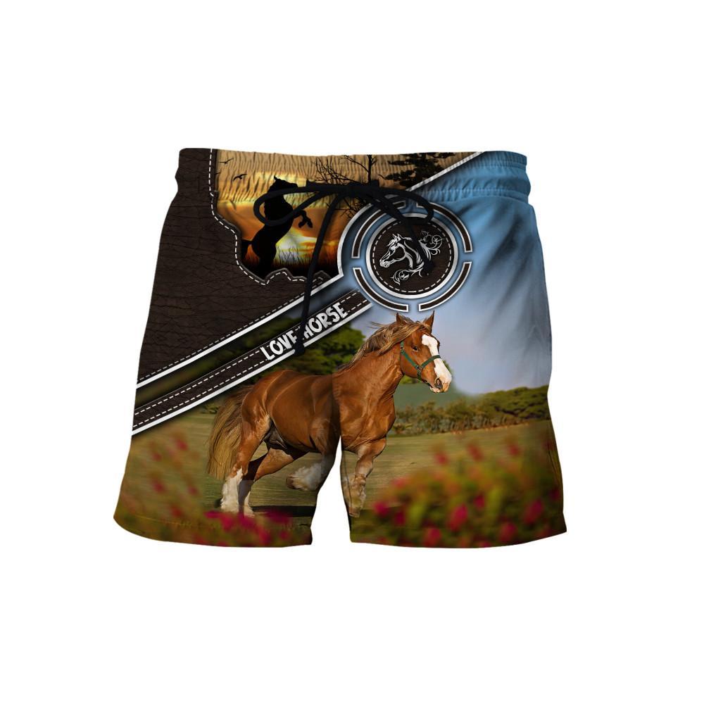Horse 3D All Over Printed Shirts For Men and Women