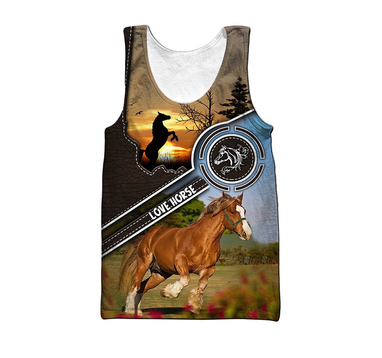 Horse 3D All Over Printed Shirts For Men and Women
