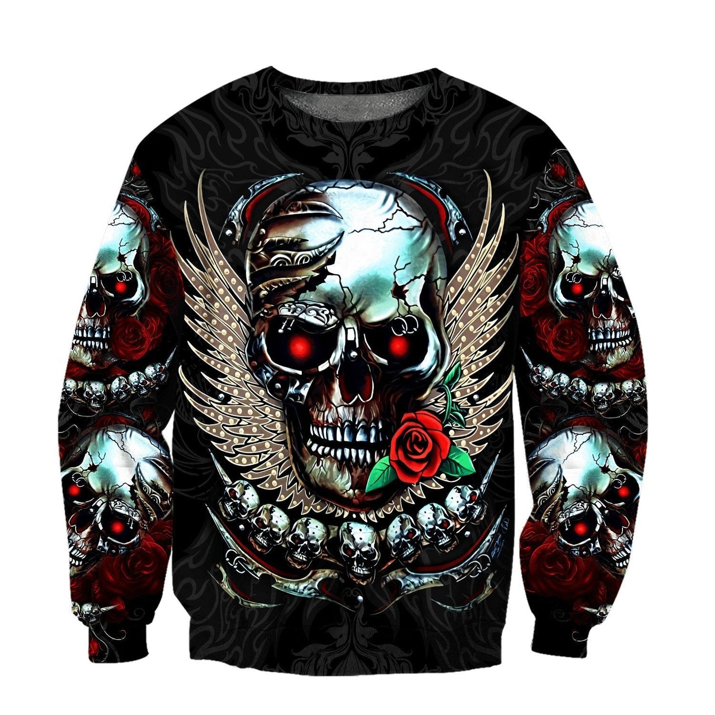 Premium Skull 3D All Over Printed Unisex Shirts