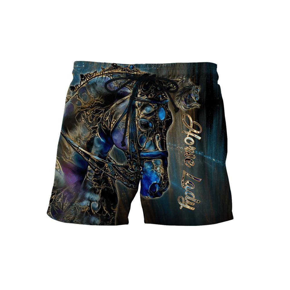 Premium American Quarter Horse Poseidon 3D All Over Printed Hoodie For Men And Women HHT04122002