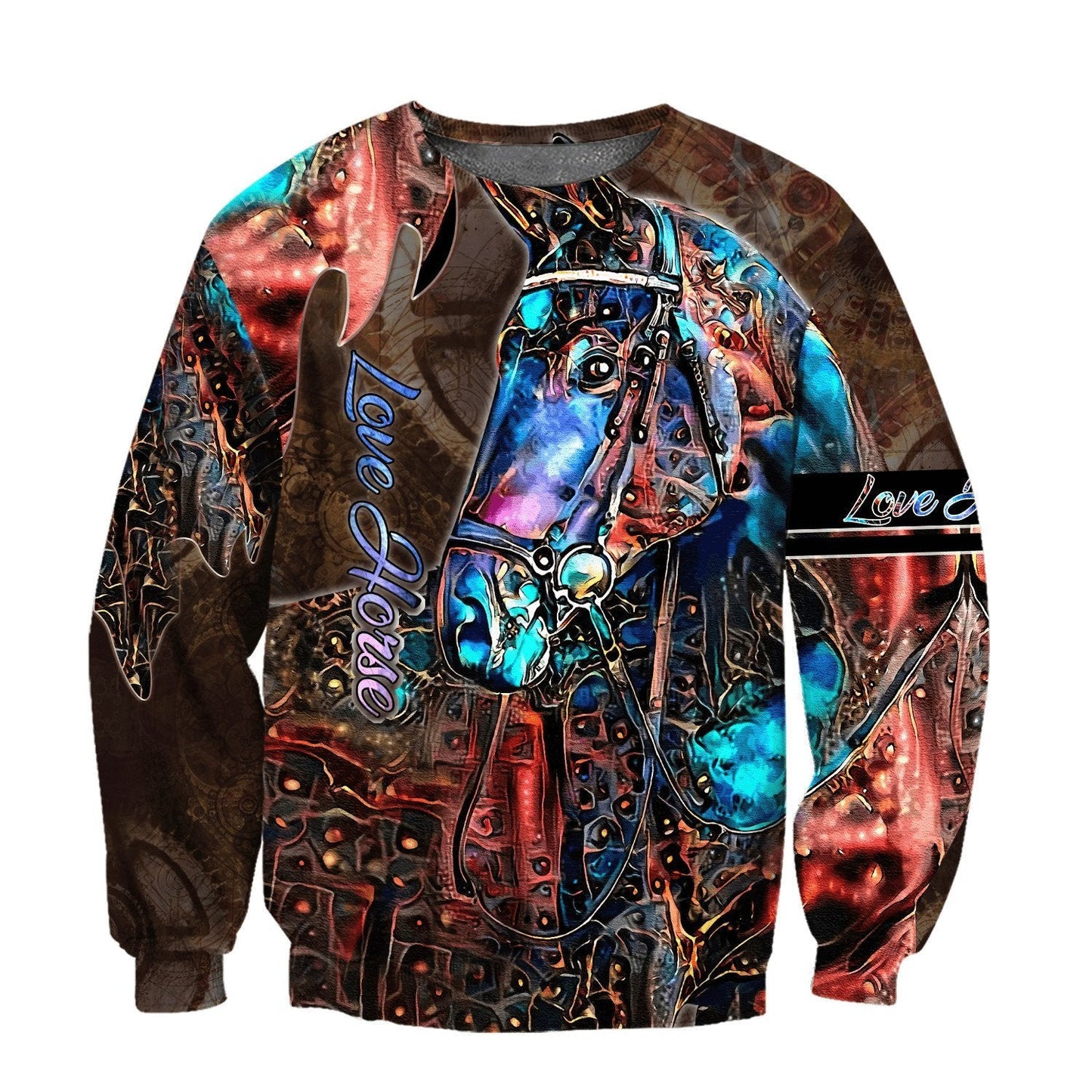Premium Love Horse 3D All Over Printed Hoodie For Men And Women HHT05122007