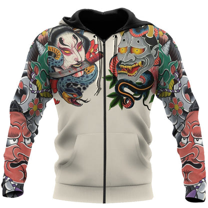 Japan Culture 3D All Over Printed Unisex Shirts