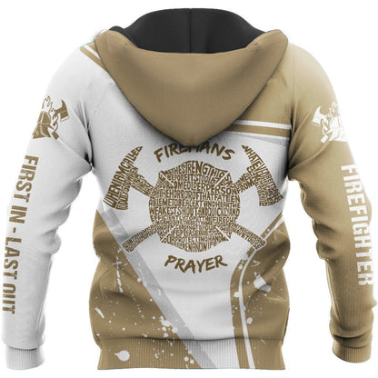 Customize Name Firefighter Hoodie For Men And Women TR1512203HHND