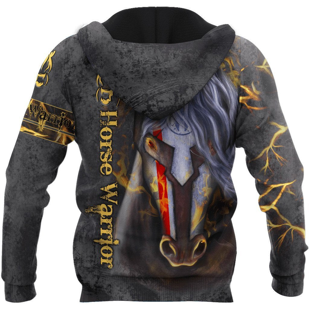 Horse Warrior 3D All Over Printed Hoodie For Men And Women HHT18122001VH