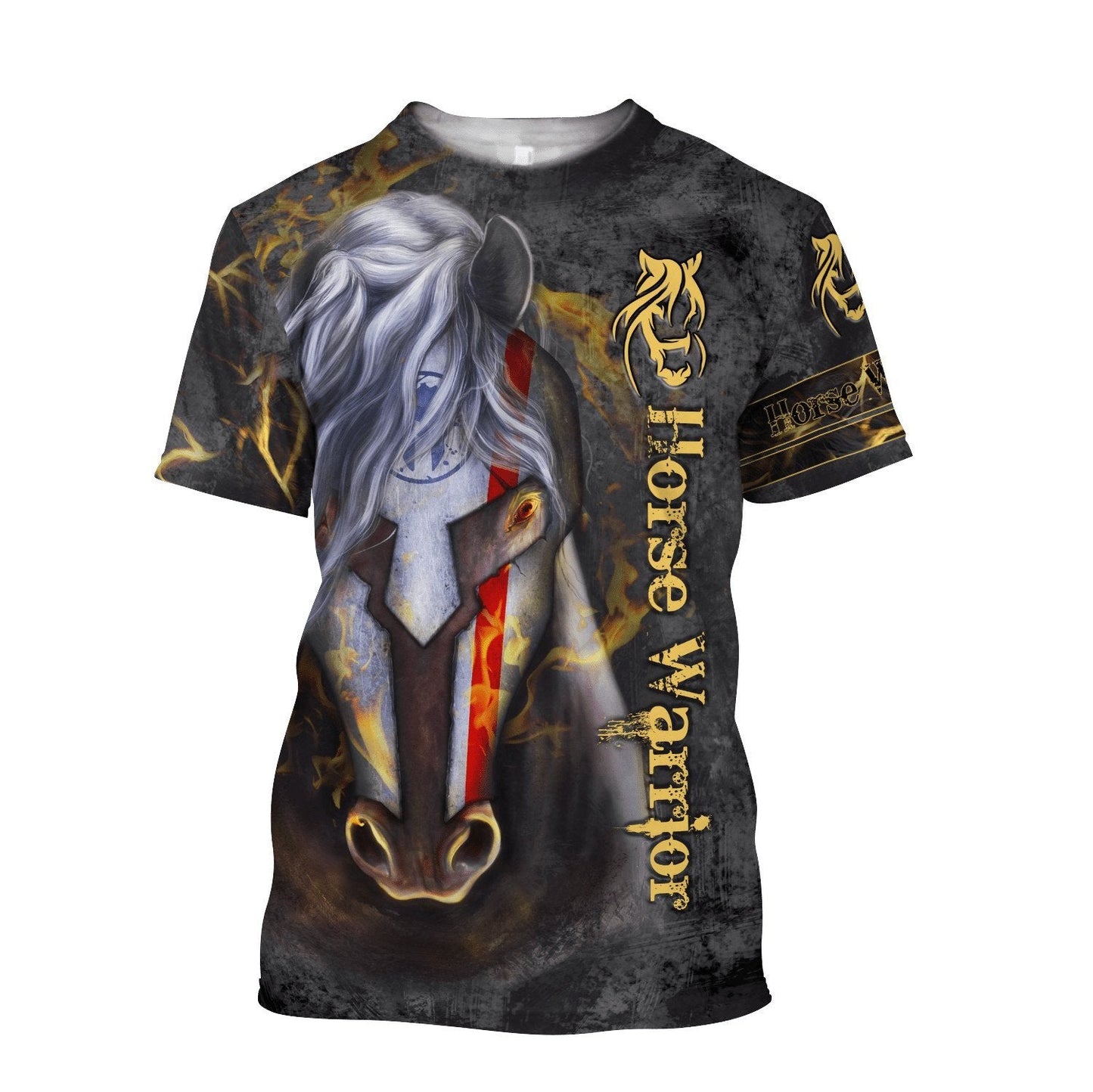 Horse Warrior 3D All Over Printed Hoodie For Men And Women HHT18122001VH