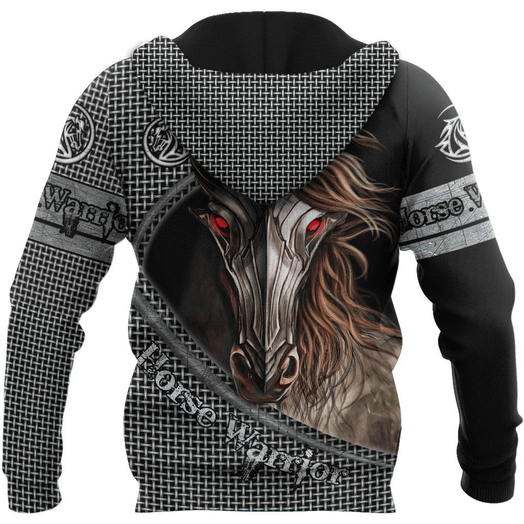 Horse Warrior 3D All Over Printed Hoodie For Men And Women HHT18122002VH