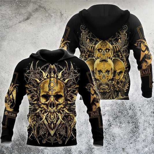 Skull Hoodie For Men And Women