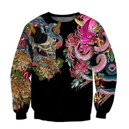 Japan Culture 3D All Over Printed Unisex Shirts
