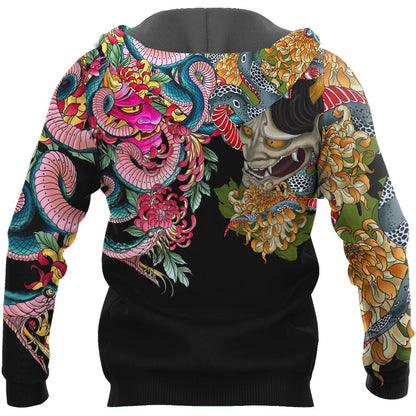 Japan Culture 3D All Over Printed Unisex Shirts