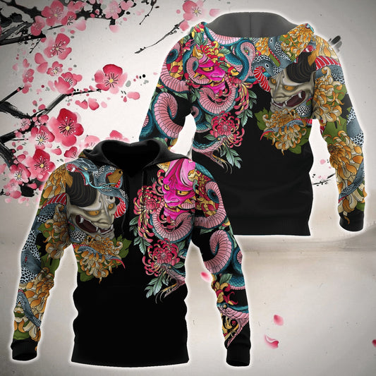 Japan Culture 3D All Over Printed Unisex Shirts
