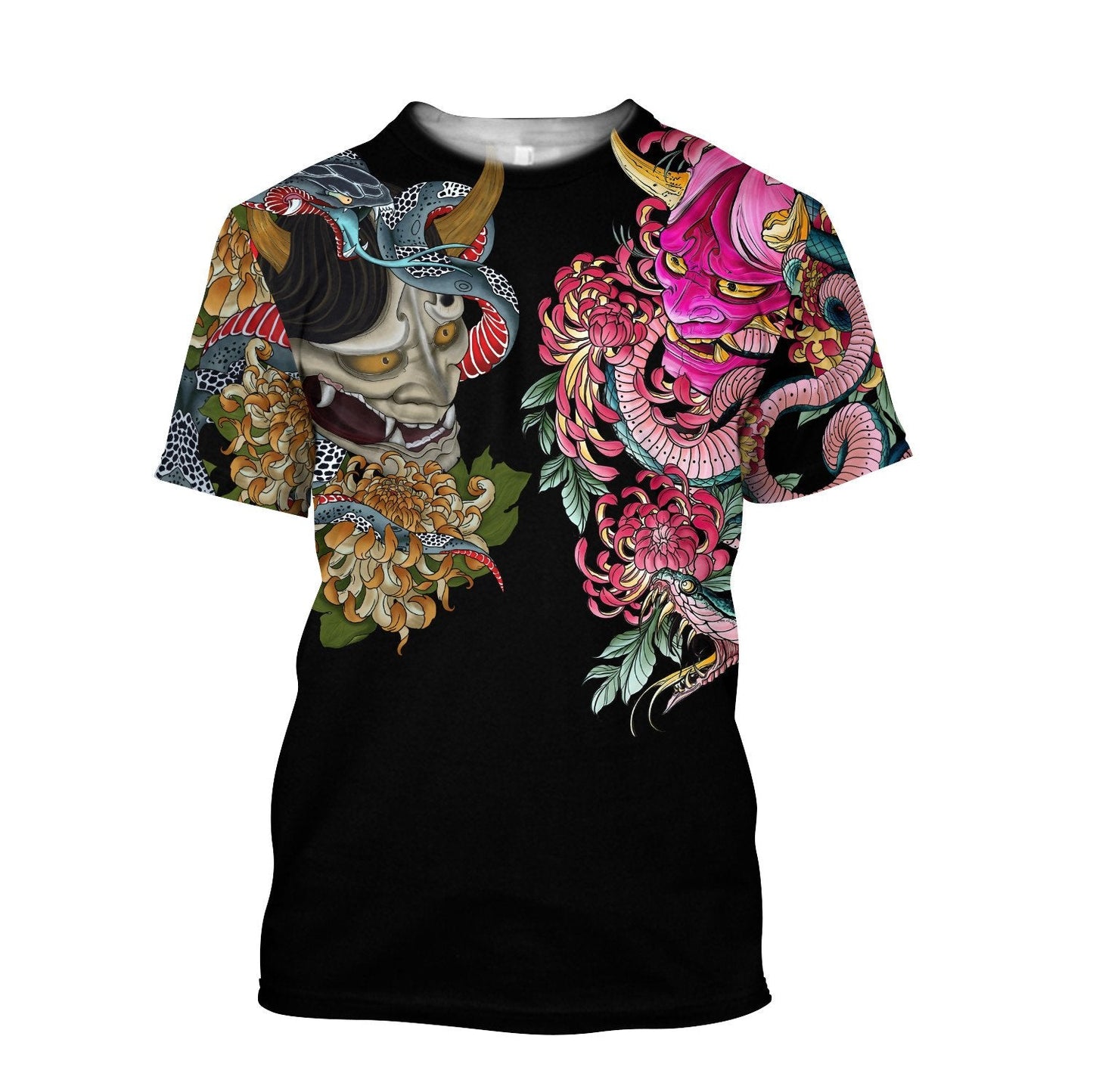 Japan Culture 3D All Over Printed Unisex Shirts