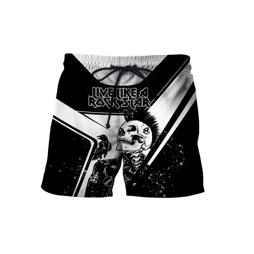 Skull Rock Hoodie For Men And Women
