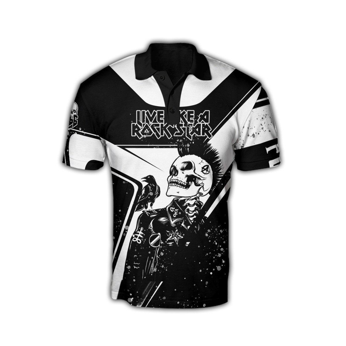 Skull Rock Hoodie For Men And Women