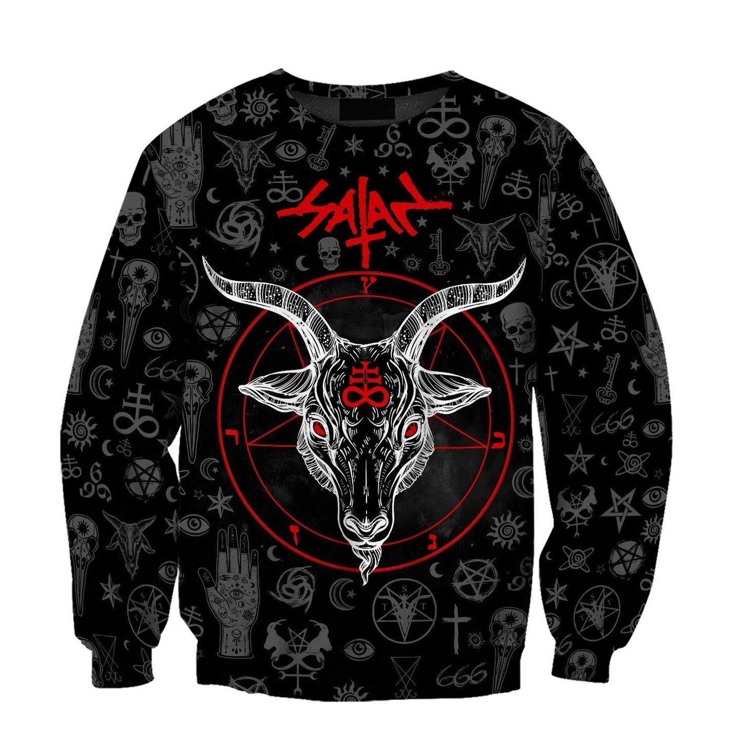 Skull Satanic Hoodie For Men And Women TR2512204