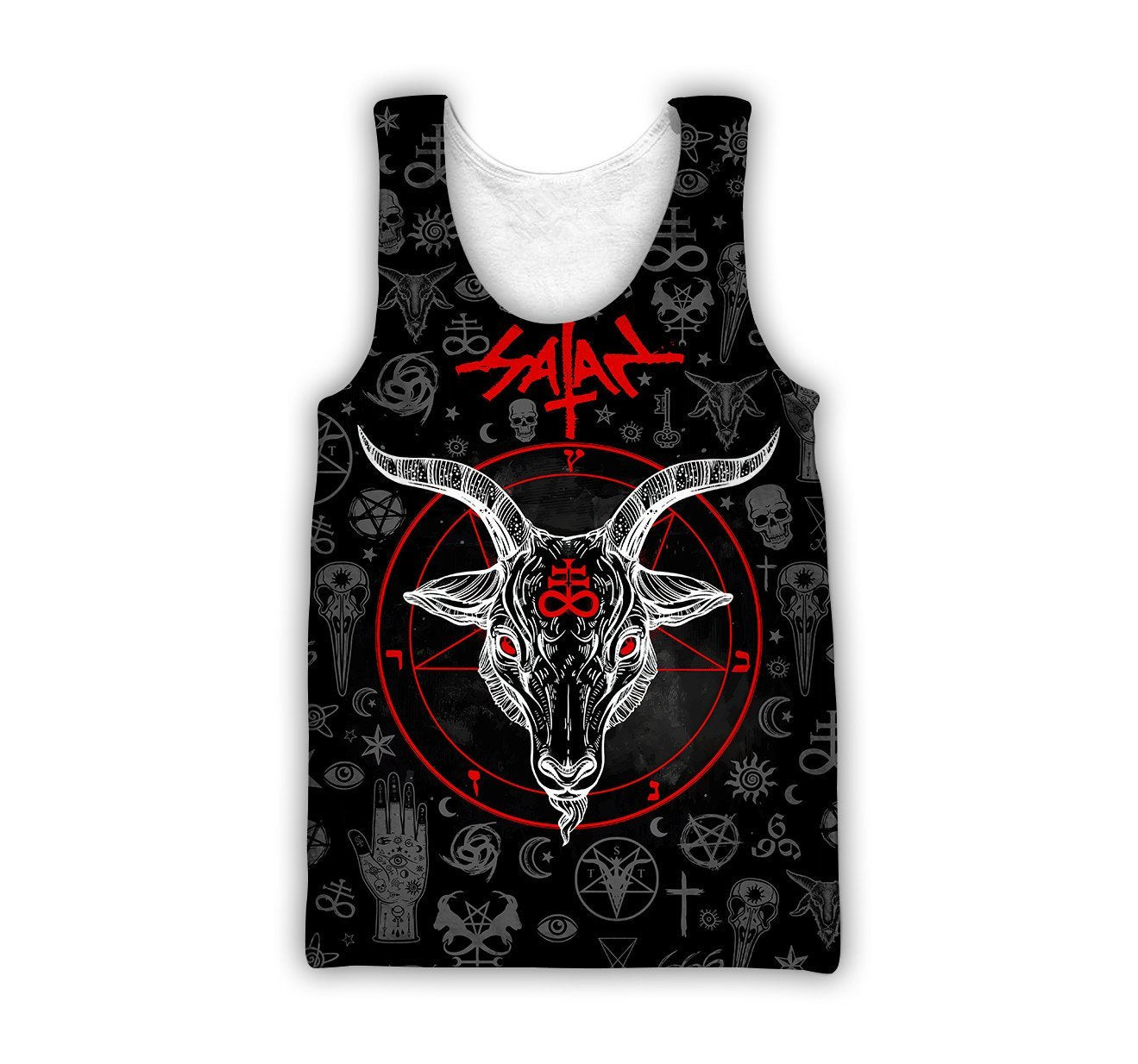 Skull Satanic Hoodie For Men And Women TR2512204