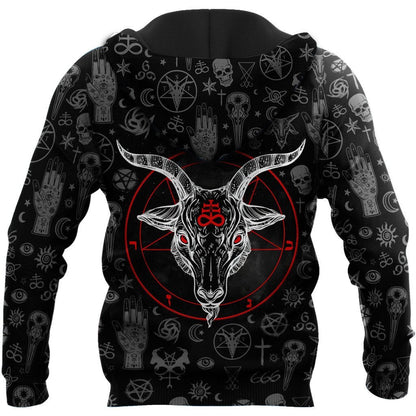 Skull Satanic Hoodie For Men And Women TR2512204