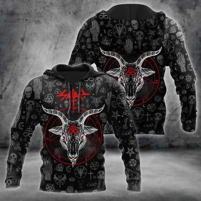 Skull Satanic Hoodie For Men And Women TR2512204