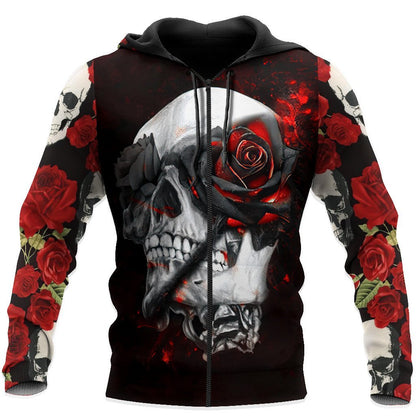 Skull Hoodie For Men And Women VP26122005