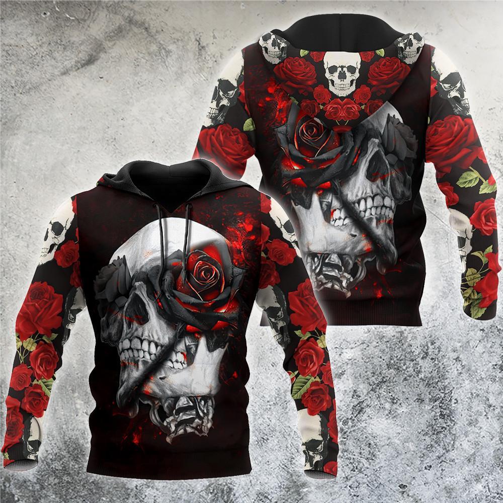 Skull Hoodie For Men And Women VP26122005