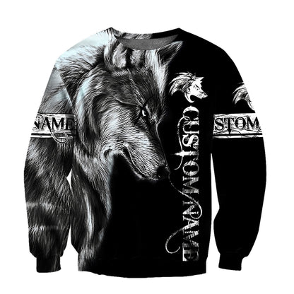 Personalized Wolf  All Over Printed Shirts For Men and Women MH010920S3