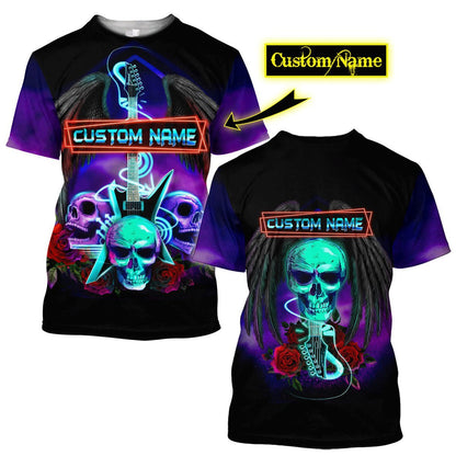 Customize Name Skull Hoodie For Men And Women VP28122001HHND