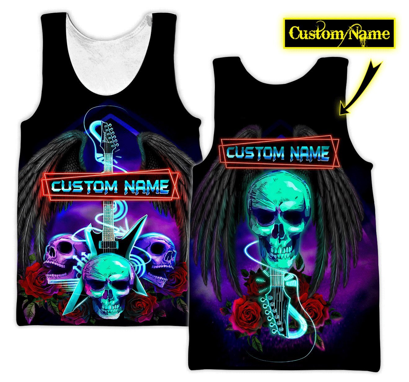 Customize Name Skull Hoodie For Men And Women VP28122001HHND
