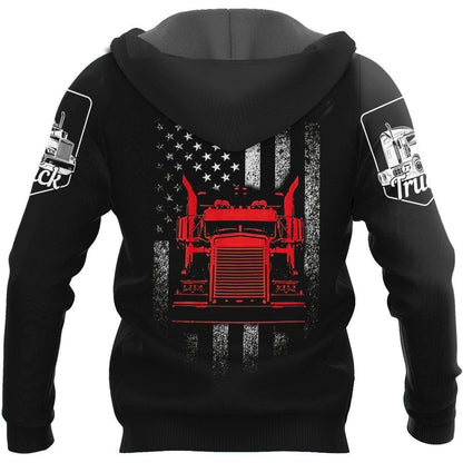 Trucker 3D All Over Printed Shirts For Men and Women